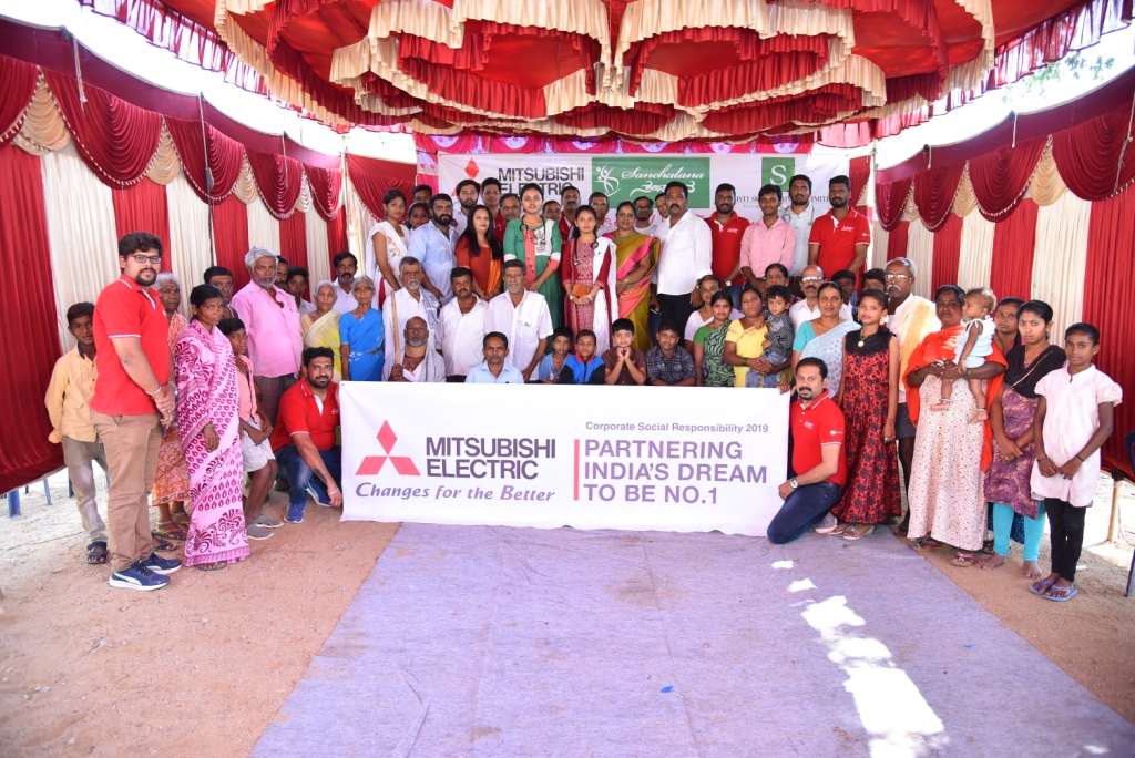 Mitsubishi Electric India Organizes Health Awareness Camps in Rural Areas of Karnataka